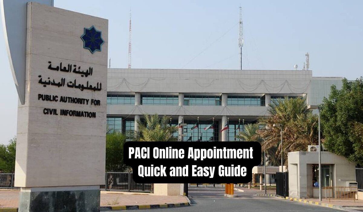 PACI Online Appointment Quick and Easy Guide